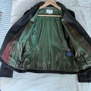 Ladies leather jacket